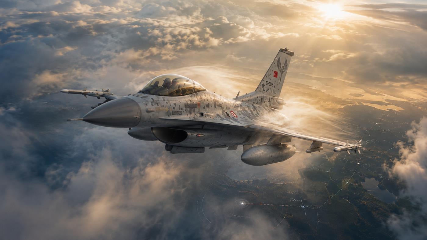 Türk F-16 ÖZGÜR Uçaklarına HAVELSAN'dan Milli Görev Planlama Yazılımı