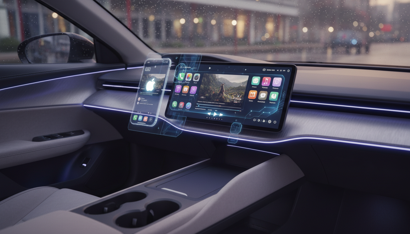 Apple, iOS 27 ile CarPlay'e Video Oynatma ve Siri AI Özelliklerini Getiriyor