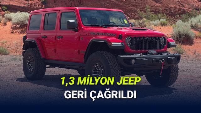 Stellantis, Yangın Riski Nedeniyle 1,3 Milyon Jeep Aracını Geri Çağırıyor