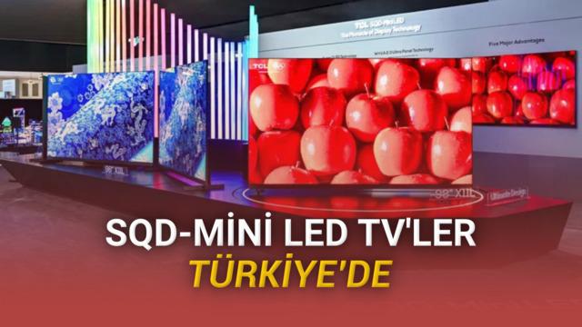 TCL'in 6.000 Nit Parlaklığa Sahip Yeni SQD-Mini LED TV Serisi Türkiye'de