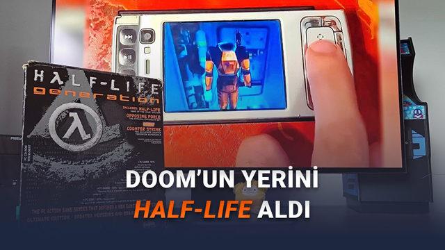 28 Yıllık Half-Life Oyunu 19 Yaşındaki Nokia N95'te 30 FPS ile Çalıştırıldı