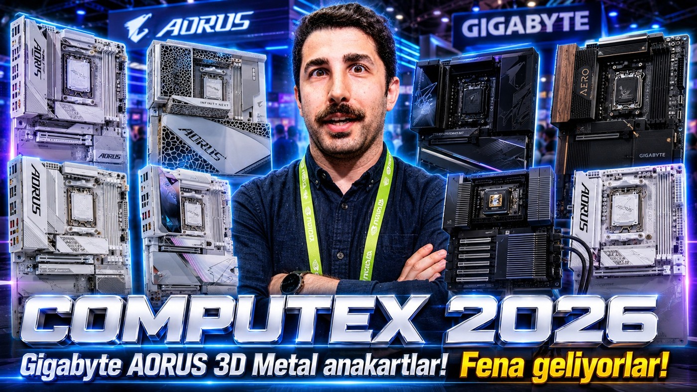 Gigabyte AORUS Infinity Next: 3D Metal Yazıcı ile Üretilen Konsept Anakart