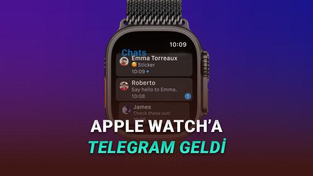 Apple Watch İçin Resmi Telegram Uygulaması Yıllar Sonra Geri Döndü