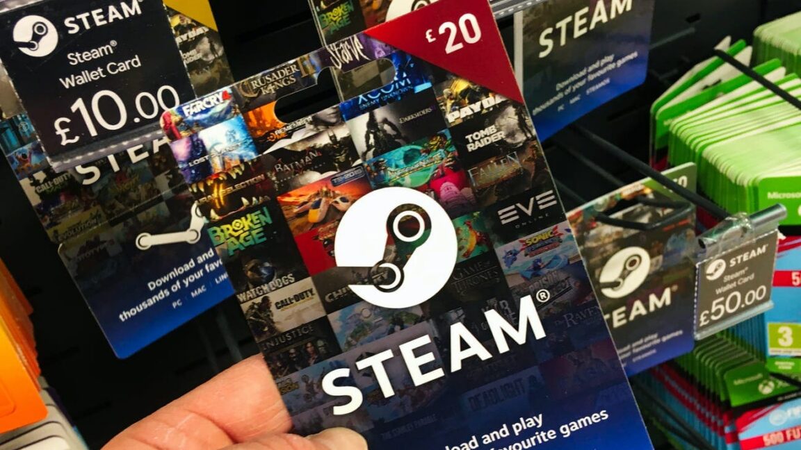 Valve, Dolandırıcılık Vakaları Nedeniyle Fiziksel Steam Hediye Kartlarını Üretimden Kaldırıyor