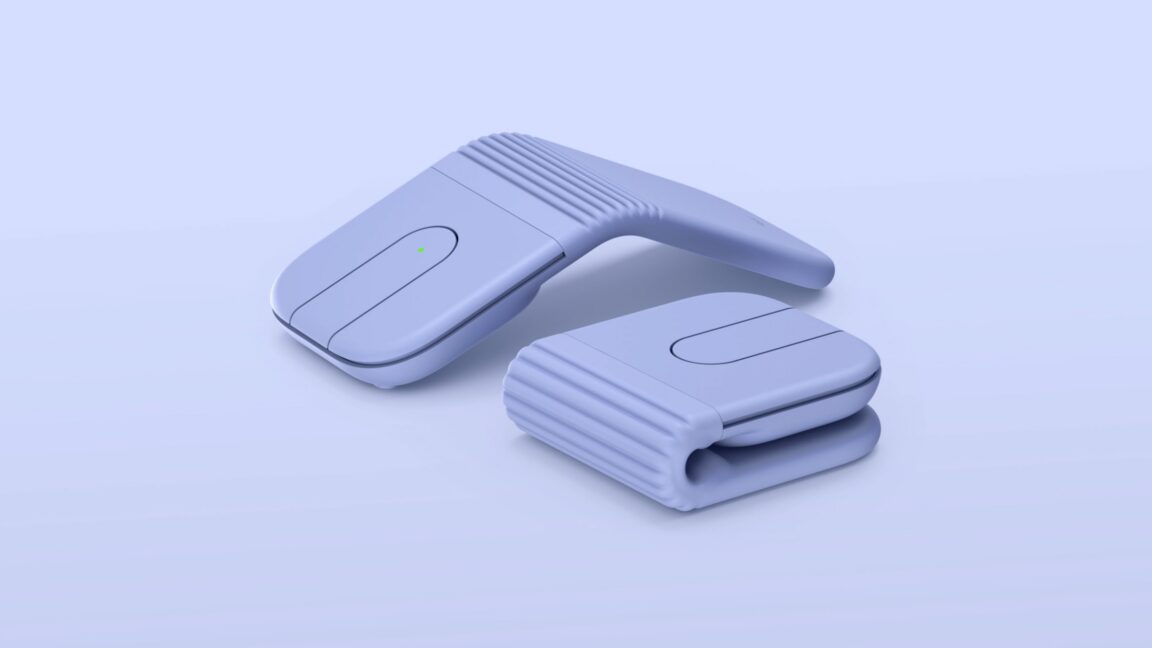 Logitech, Seyahat Edenler İçin Katlanabilir Fare Mobi Fold'u Tanıttı