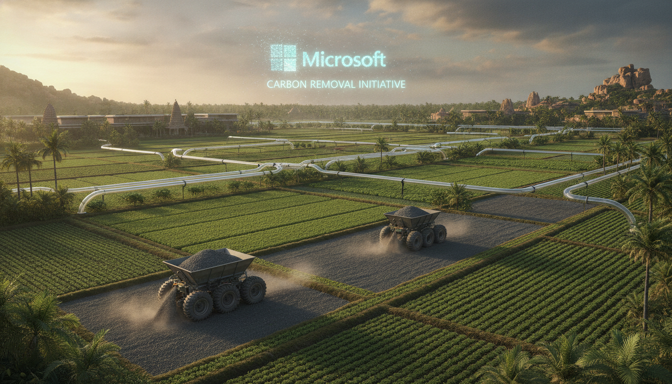 Microsoft, Hintli Startup Alt Carbon ile Karbon Giderme Anlaşması İmzaladı