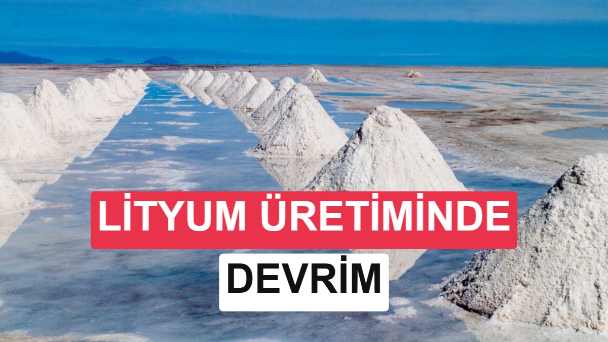 Lityum Üretiminde Yeni Yöntem: Su Kullanmadan Yüzde 95 Verim Sağlandı