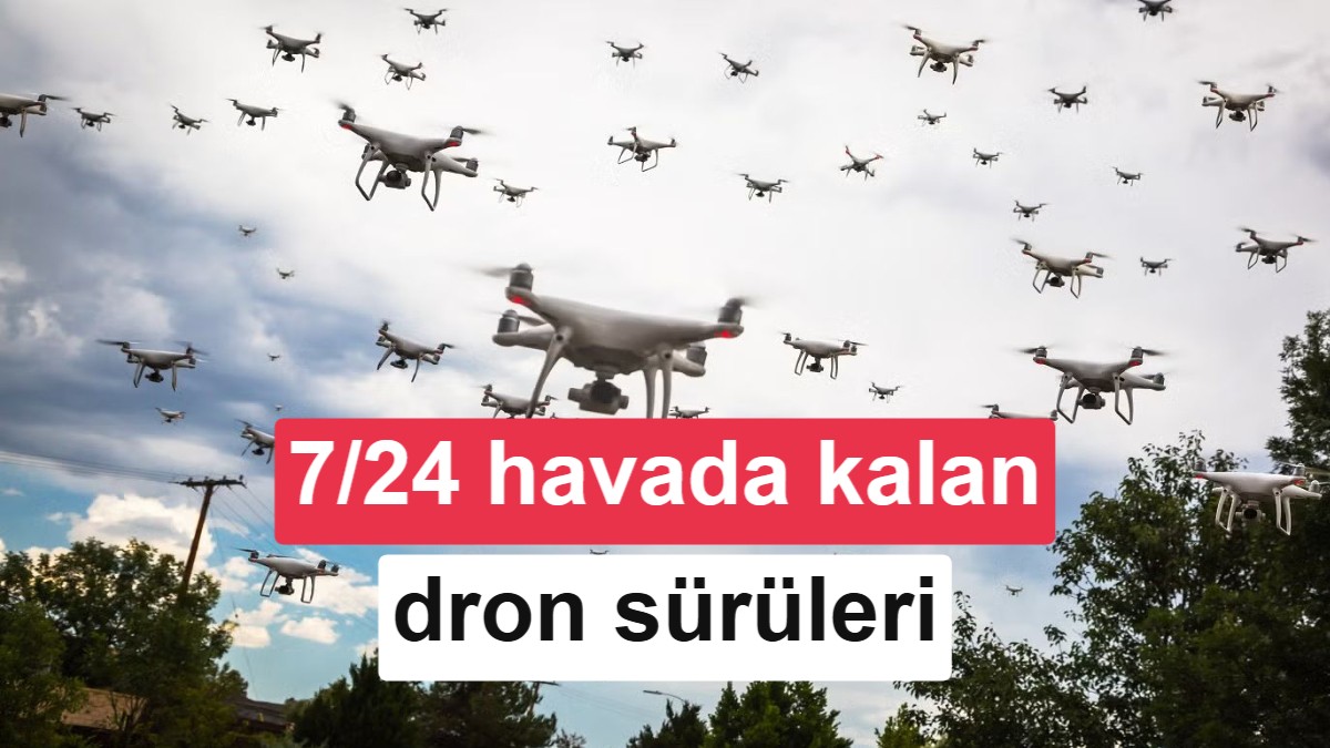 ABD'den Yere İnmeyen Yapay Zeka Destekli Dron Sürüsü: SWARM