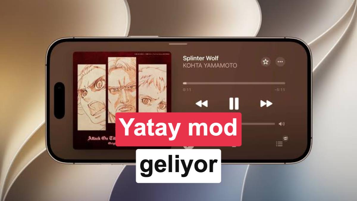 Apple'dan iPhone Ultra Hazırlığı: Yeni iOS Sürümünde Kapsamlı Yatay Mod