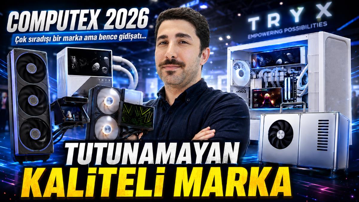 Tryx, Computex Fuarında Yenilikçi Kasa ve Soğutma Çözümlerini Sergiledi