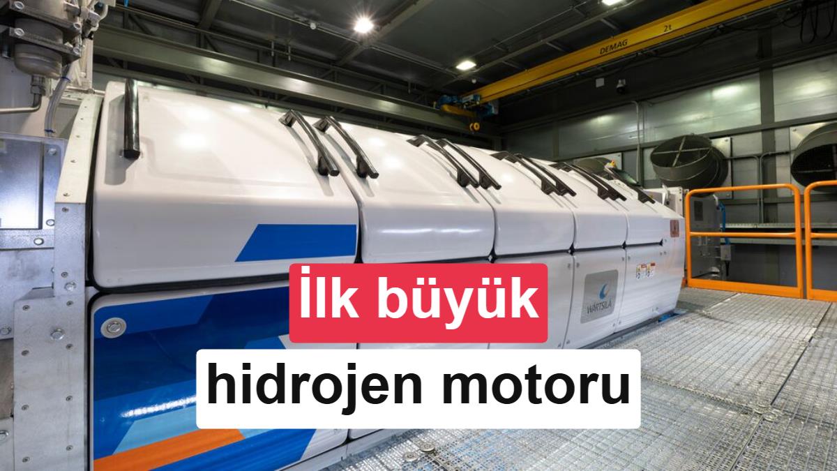 Wärtsilä, Dünyanın İlk Saf Hidrojenle Çalışan Büyük Ölçekli Motorunu Şebekeye Entegre Etti