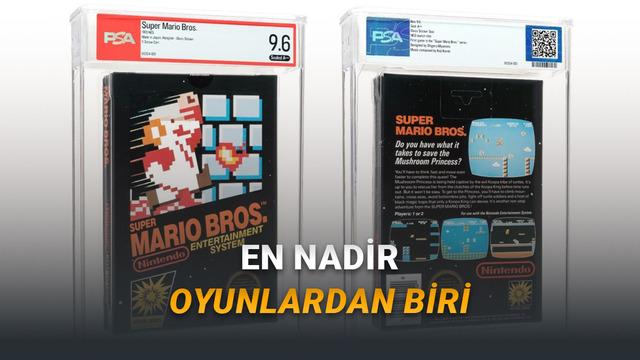 Açılmamış Super Mario Bros. Oyunu 3 Milyon Dolara Satılarak Rekor Kırdı