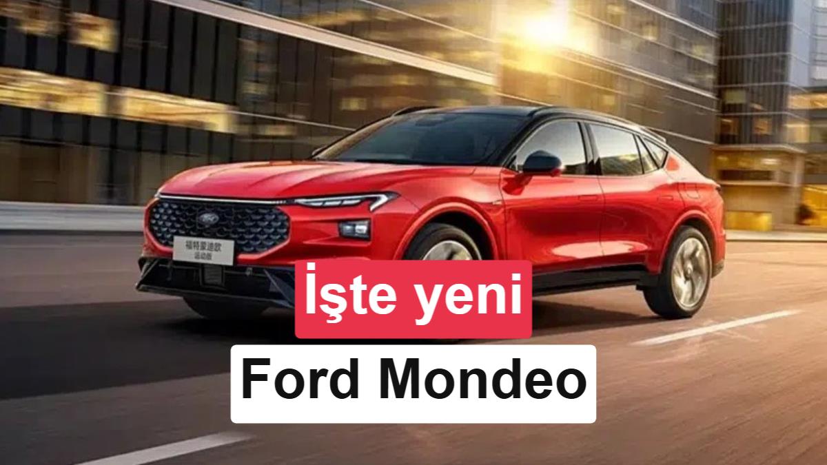 Çin Pazarına Özel 308 Beygirlik Yeni Ford Mondeo Sport Edition Tanıtıldı