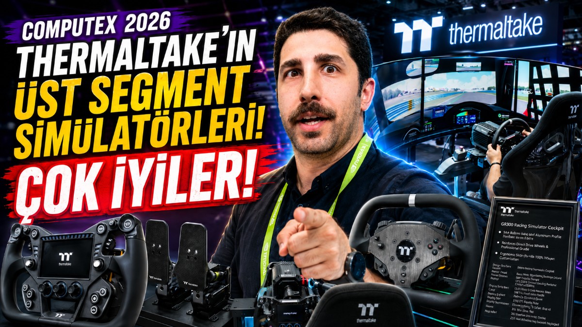 Thermaltake'ten Computex'te Üst Düzey Simülatör Çıkarması