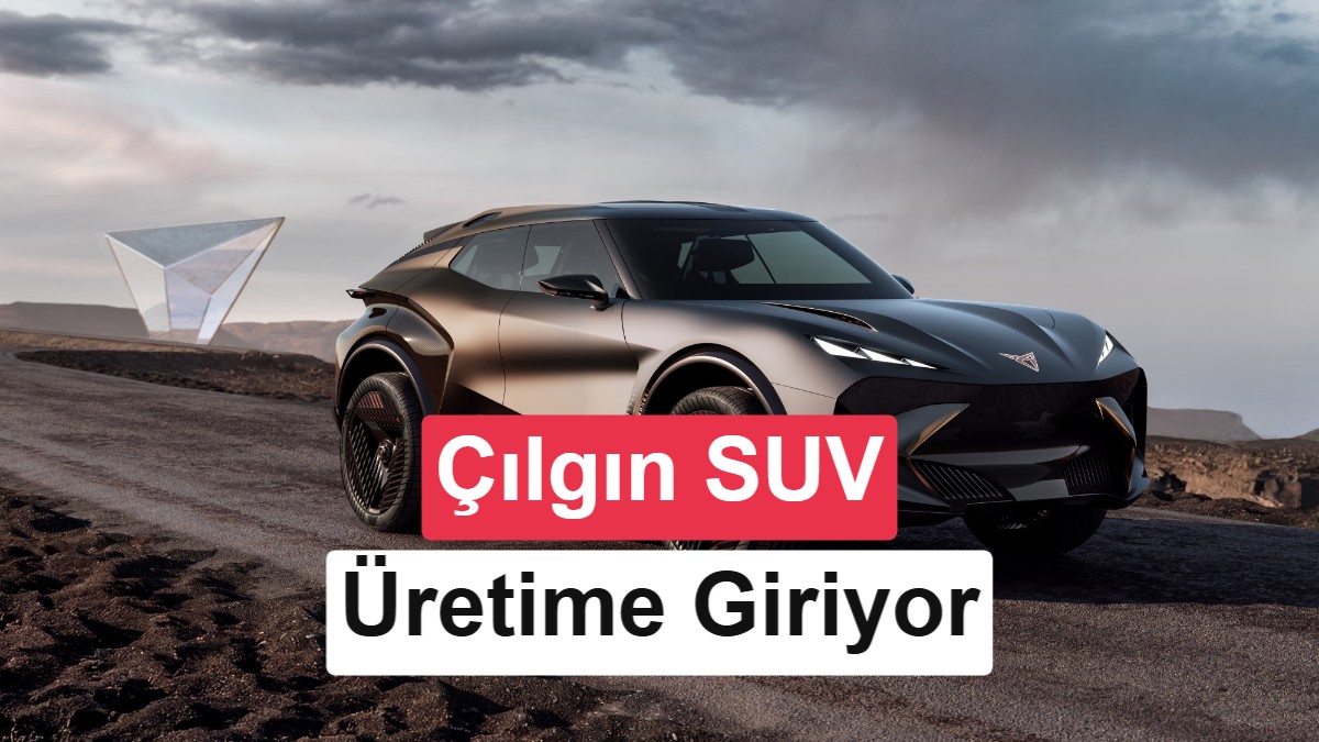 Cupra Tindaya Seri Üretime Geçiyor: 1.000 Kilometre Menzilli Yeni SUV