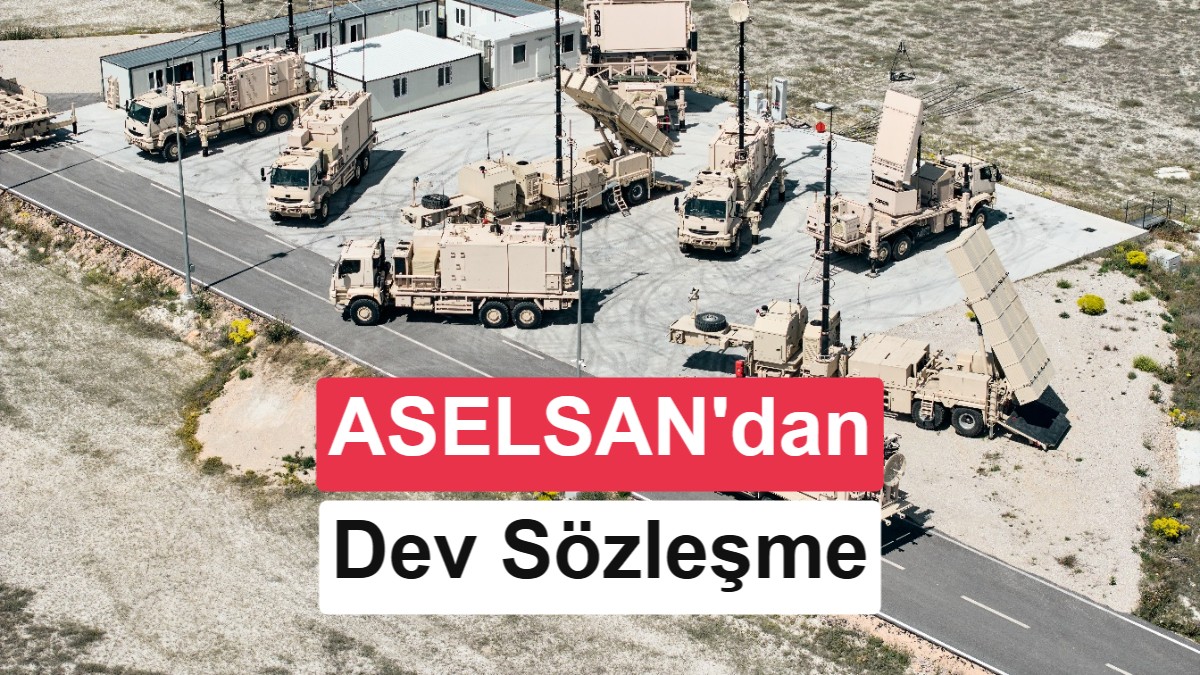 ASELSAN'dan Çelik Kubbe İçin 780 Milyon Euroluk Dev Hava Savunma Anlaşması