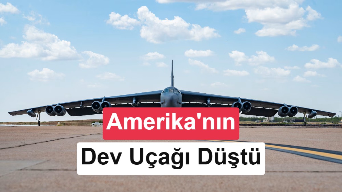 ABD'de Yeni Nesil Radarla Donatılan B-52 Bombardıman Uçağı Düştü: 8 Ölü