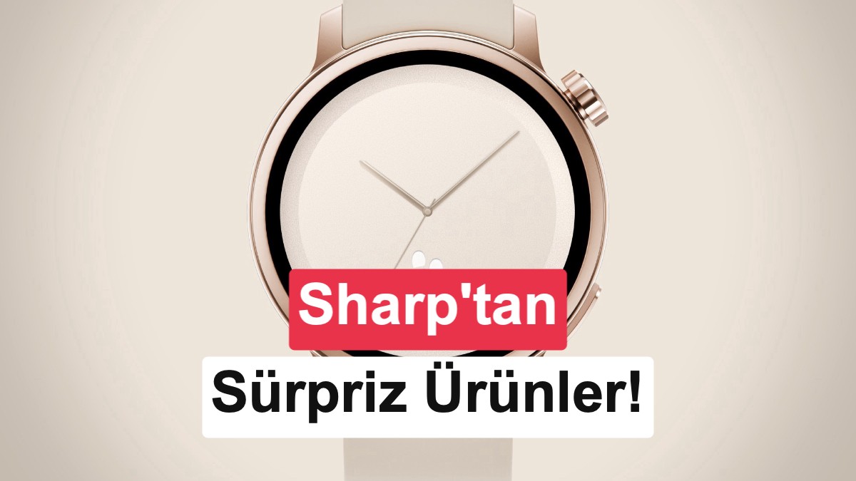 Sharp, Karada Mate Akıllı Saat ve Yüzük Modelleriyle Giyilebilir Cihaz Pazarına Girdi