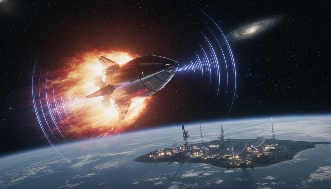 SpaceX, Starship'in Yörüngeden Dönüş Testleri İçin İletişim Altyapısını Güçlendiriyor