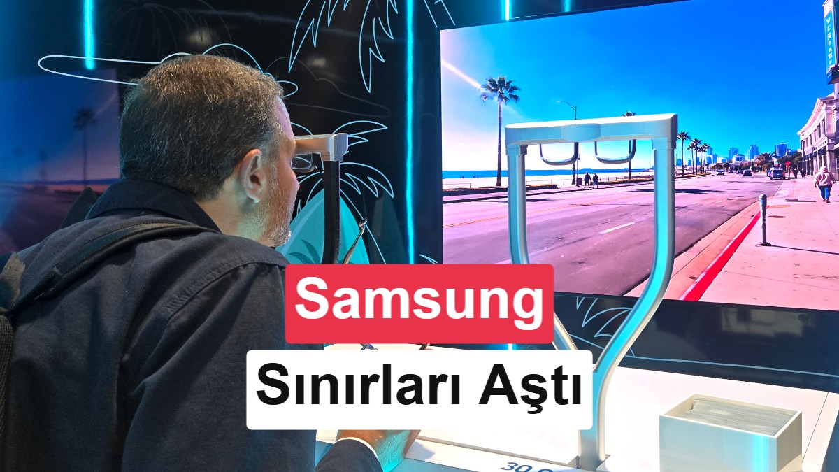 Samsung'dan 40.000 Nit Parlaklığa Ulaşan Yeni Nesil XR Ekran Teknolojisi