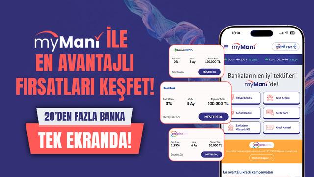 Finansal Karşılaştırma Platformu myMani Kullanıma Sunuldu
