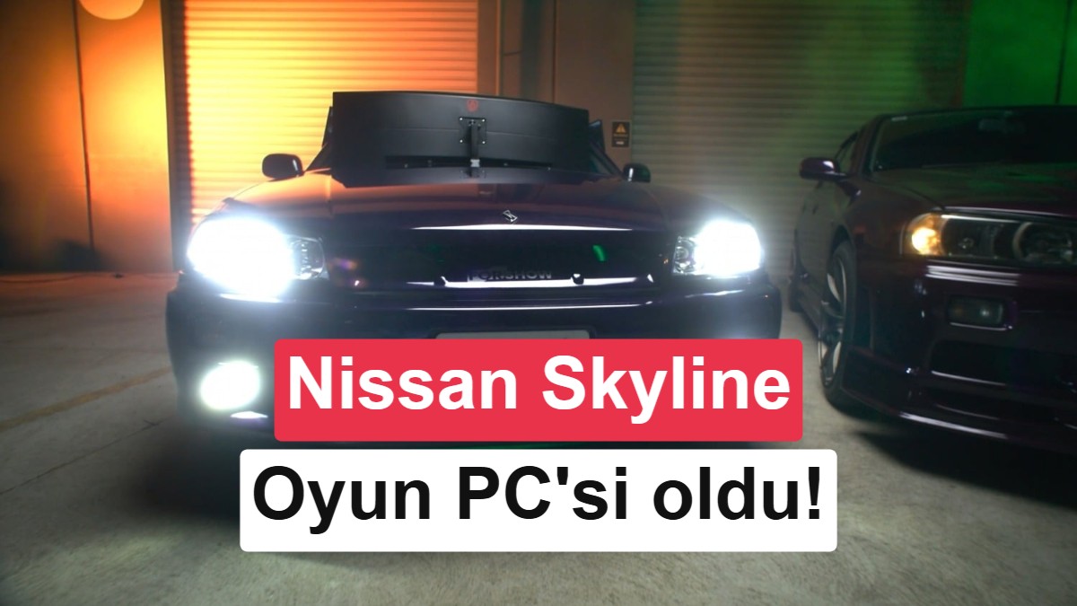 Gerçek Nissan Skyline R34, RTX 5090'lı Forza Horizon 6 Simülatörüne Dönüştü