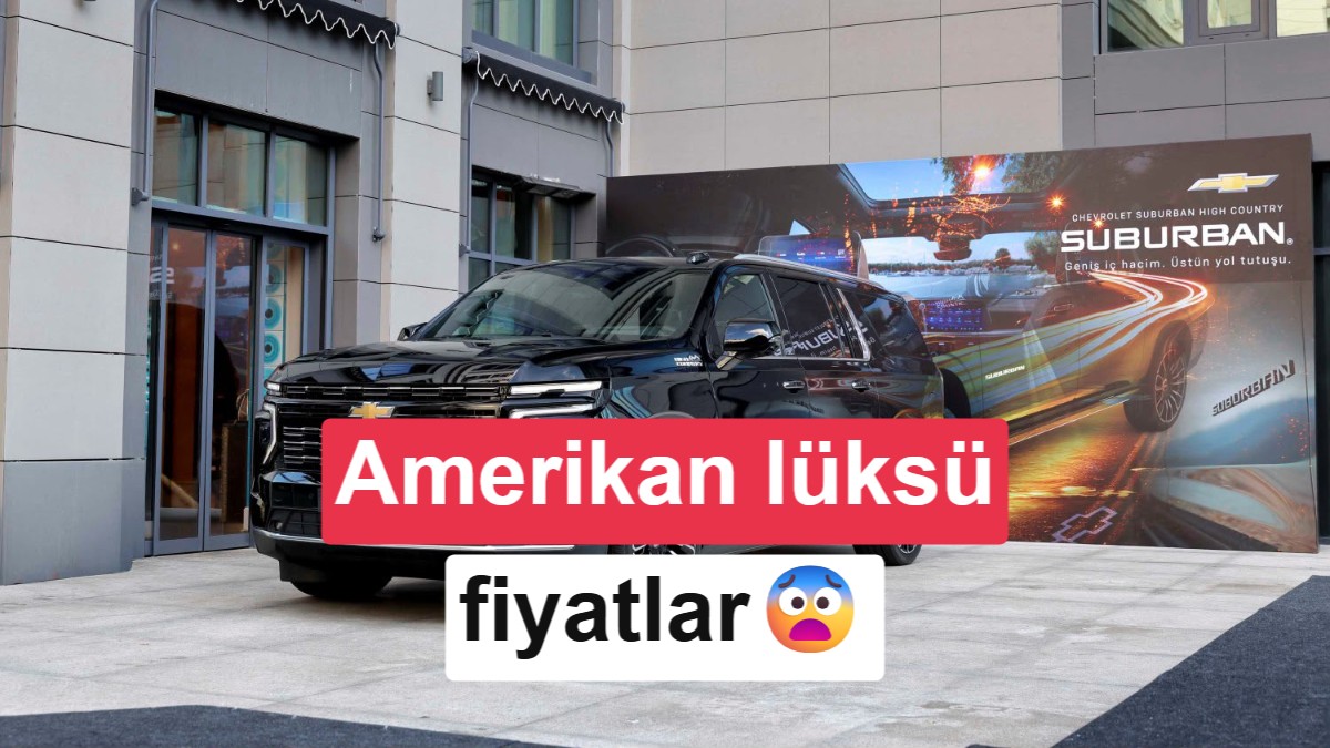 General Motors'un Dev SUV Modelleri TUROTO Distribütörlüğünde Türkiye'de