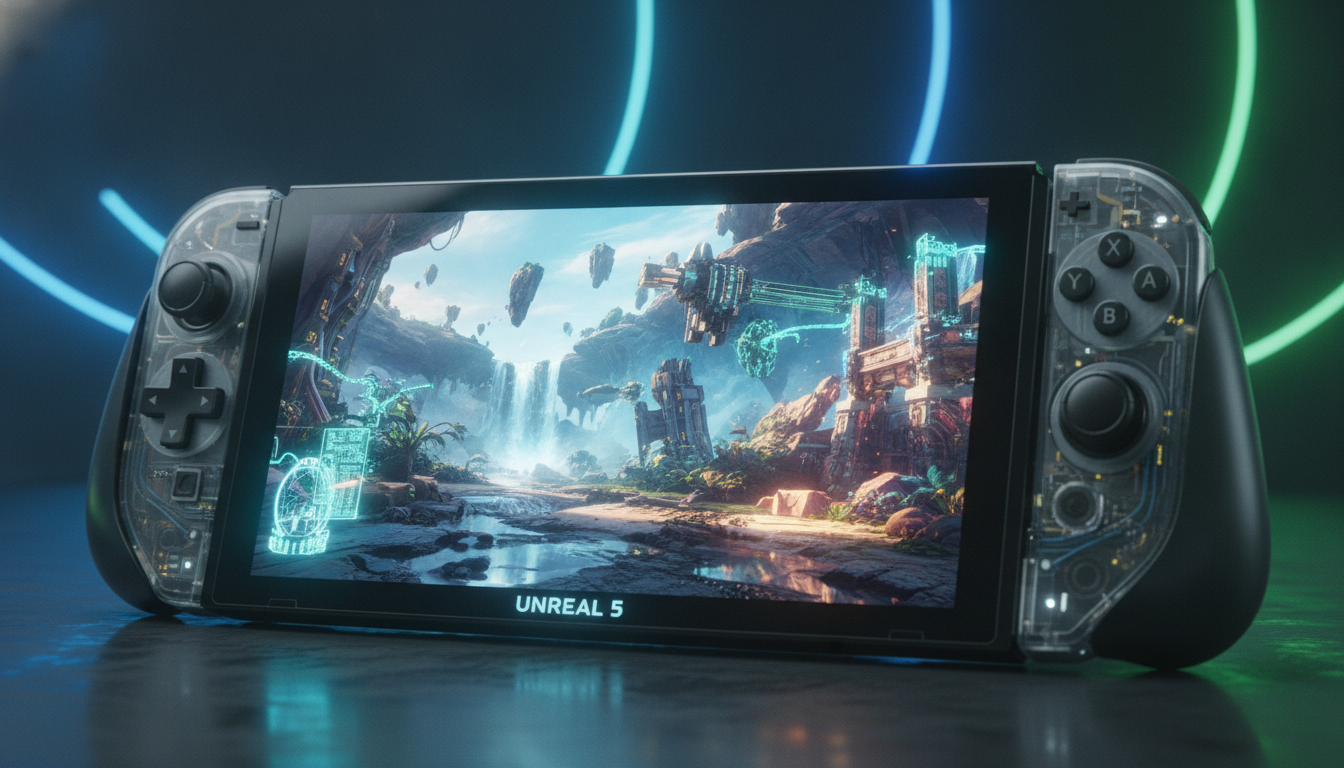 Unreal Engine 5 Güncellemesi, Nintendo Switch 2 Performansını İkiye Katlıyor