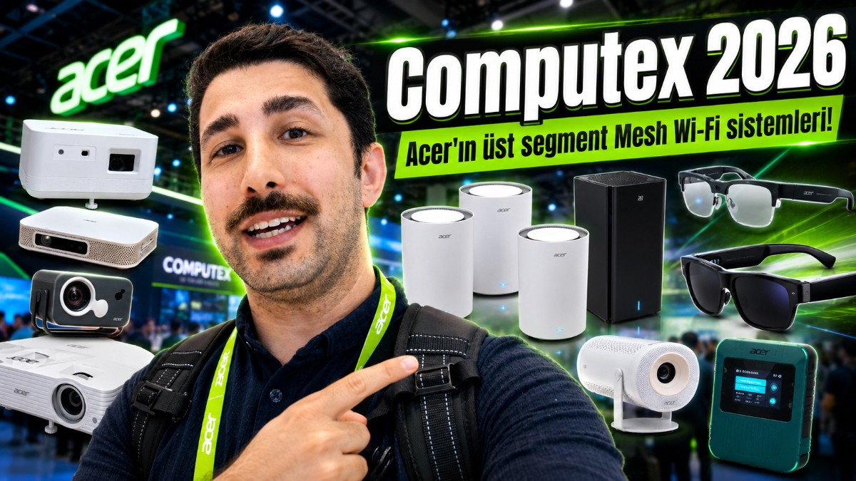 Acer'dan Computex'te Yeni Nesil Mesh Wi-Fi ve AR Gözlük Çıkarması