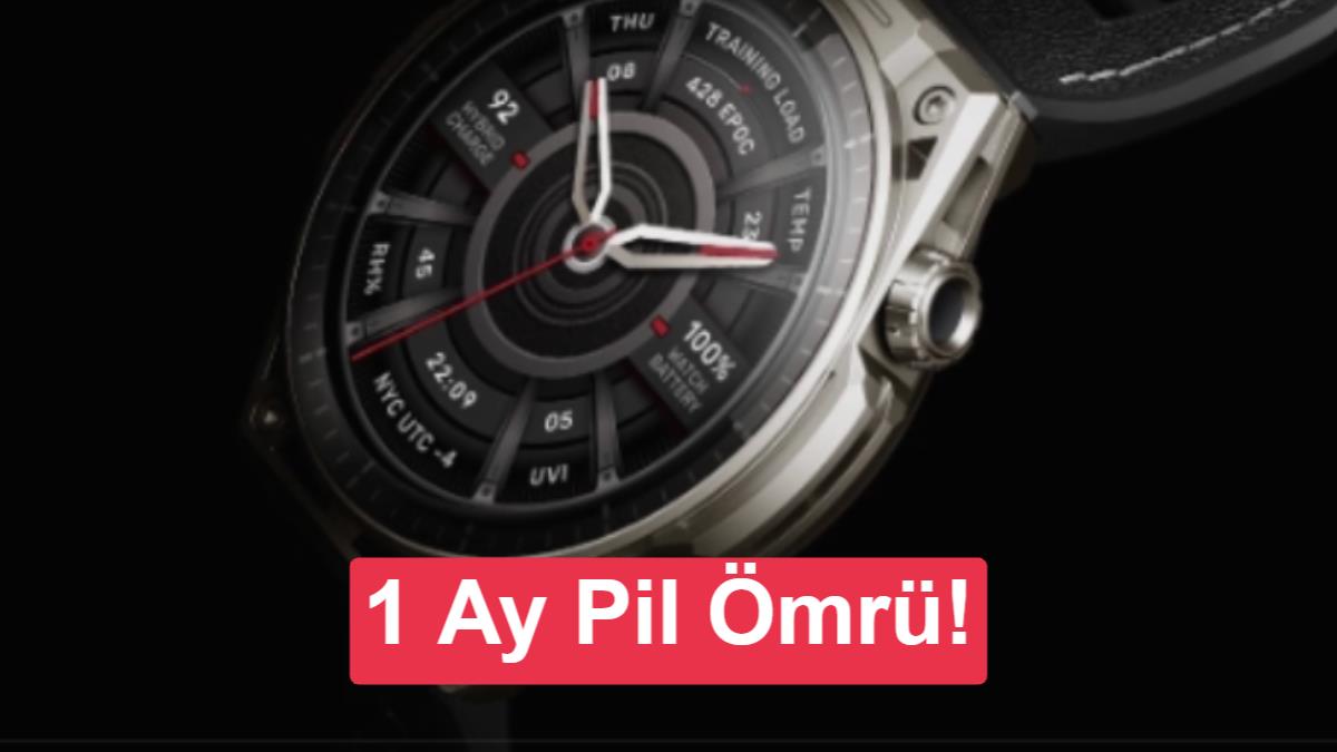 Amazfit Balance Ultra Tanıtıldı: 30 Gün Pil Ömrü, Titanyum Gövde ve 3000 Nit Ekran