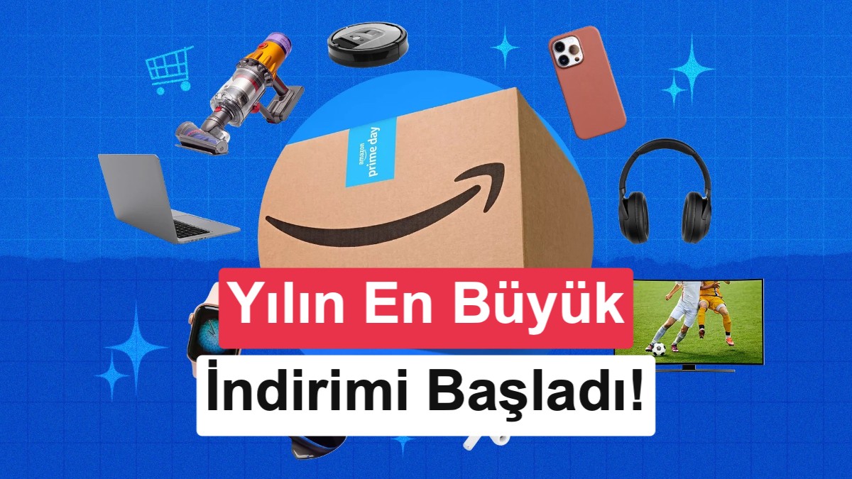 Amazon Prime Day Türkiye'de Başladı: Teknoloji ve Donanım İndirimleri