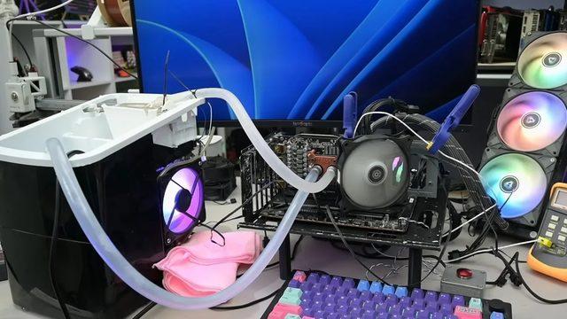 Bir YouTuber, RTX 3060 Ekran Kartını Buz Makinesiyle Soğutmayı Başardı