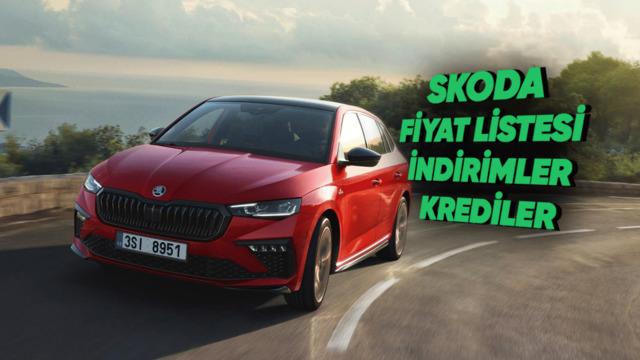 Skoda Güncel Sıfır Araç Fiyat Listesi ve Kampanyaları