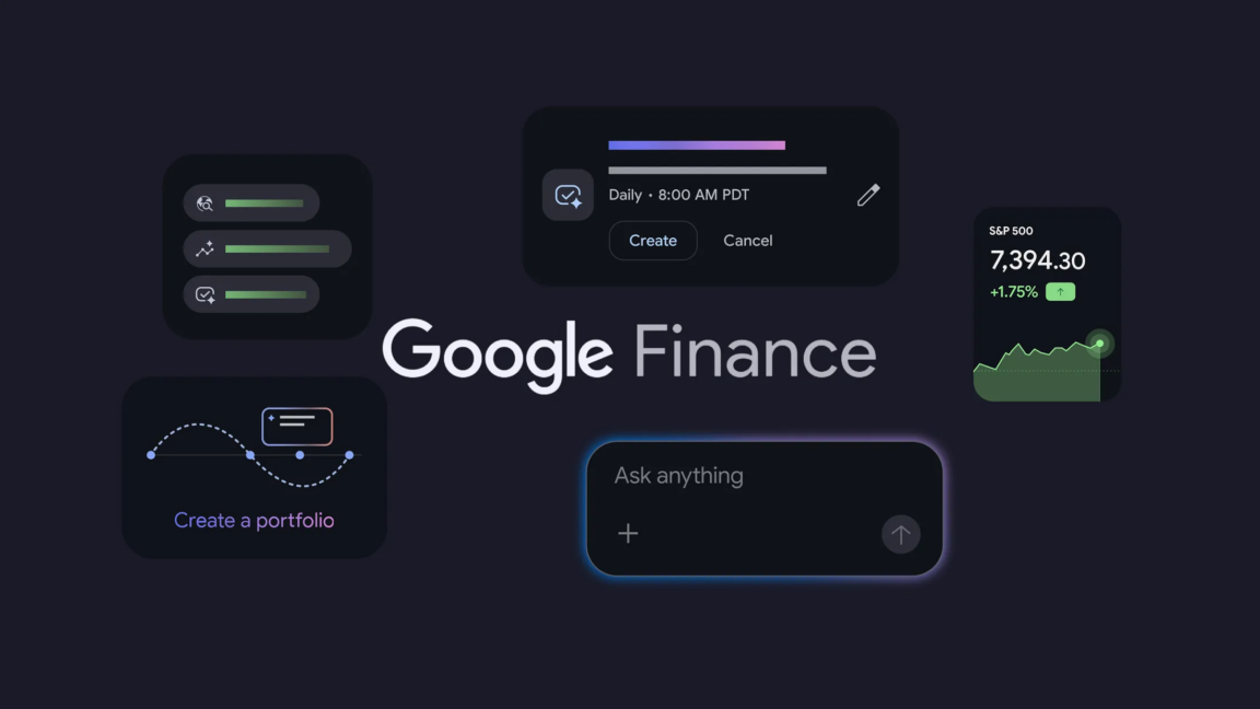 Google Finance 20 Yıl Sonra Yapay Zeka Destekli İlk Mobil Uygulamasını Yayınladı