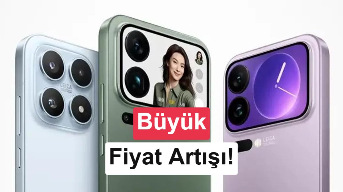 Xiaomi 18 Pro'da Büyük Fiyat Artışı Bekleniyor: Bellek Maliyetleri Vuruyor