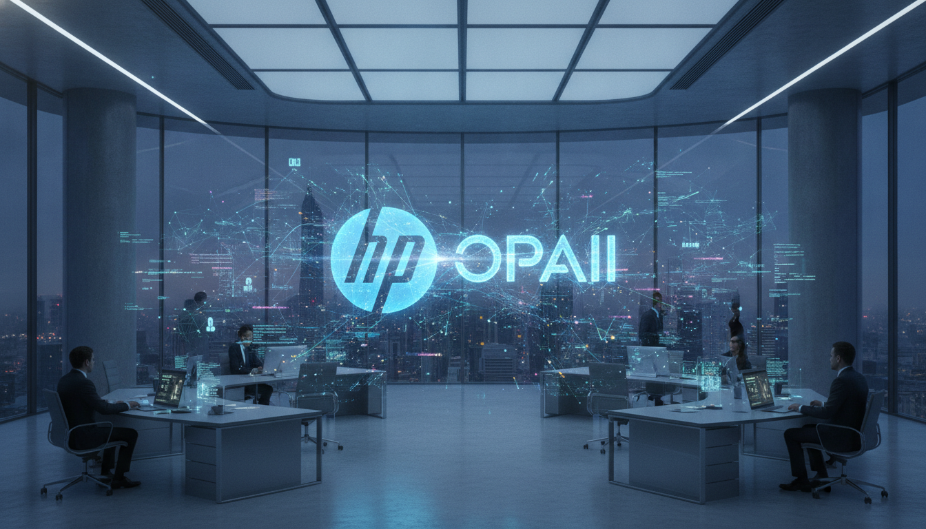 HP ve OpenAI'dan Stratejik Ortaklık: Yapay Zeka Operasyonlara Entegre Ediliyor