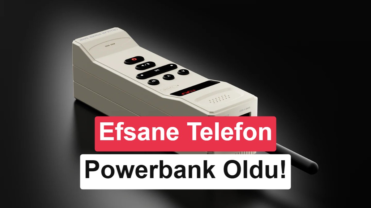 Dünyanın İlk Cep Telefonu Motorola DynaTAC, 165W Powerbank ve Telsiz Olarak Geri Döndü