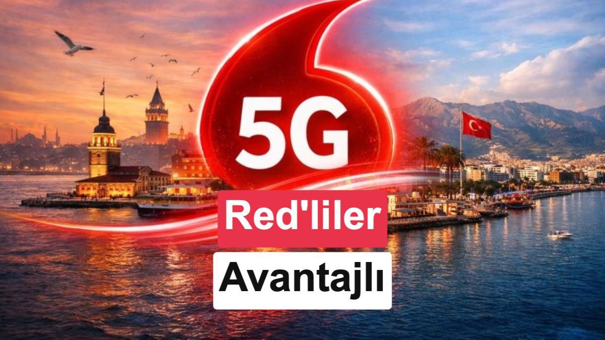Vodafone Türkiye, Red Abonelerinin Bir Yıllık Kullanım İstatistiklerini Paylaştı