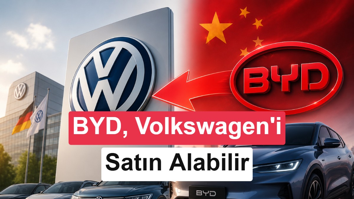Otomotiv Sektöründe Büyük İddia: Çinli BYD, Krizdeki Volkswagen'i Satın Alabilir