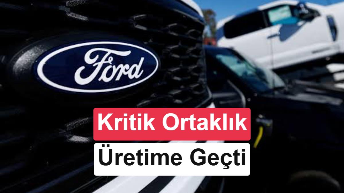 CATL ve Ford, ABD'deki Yeni Fabrikasında Batarya Üretimine Başladı