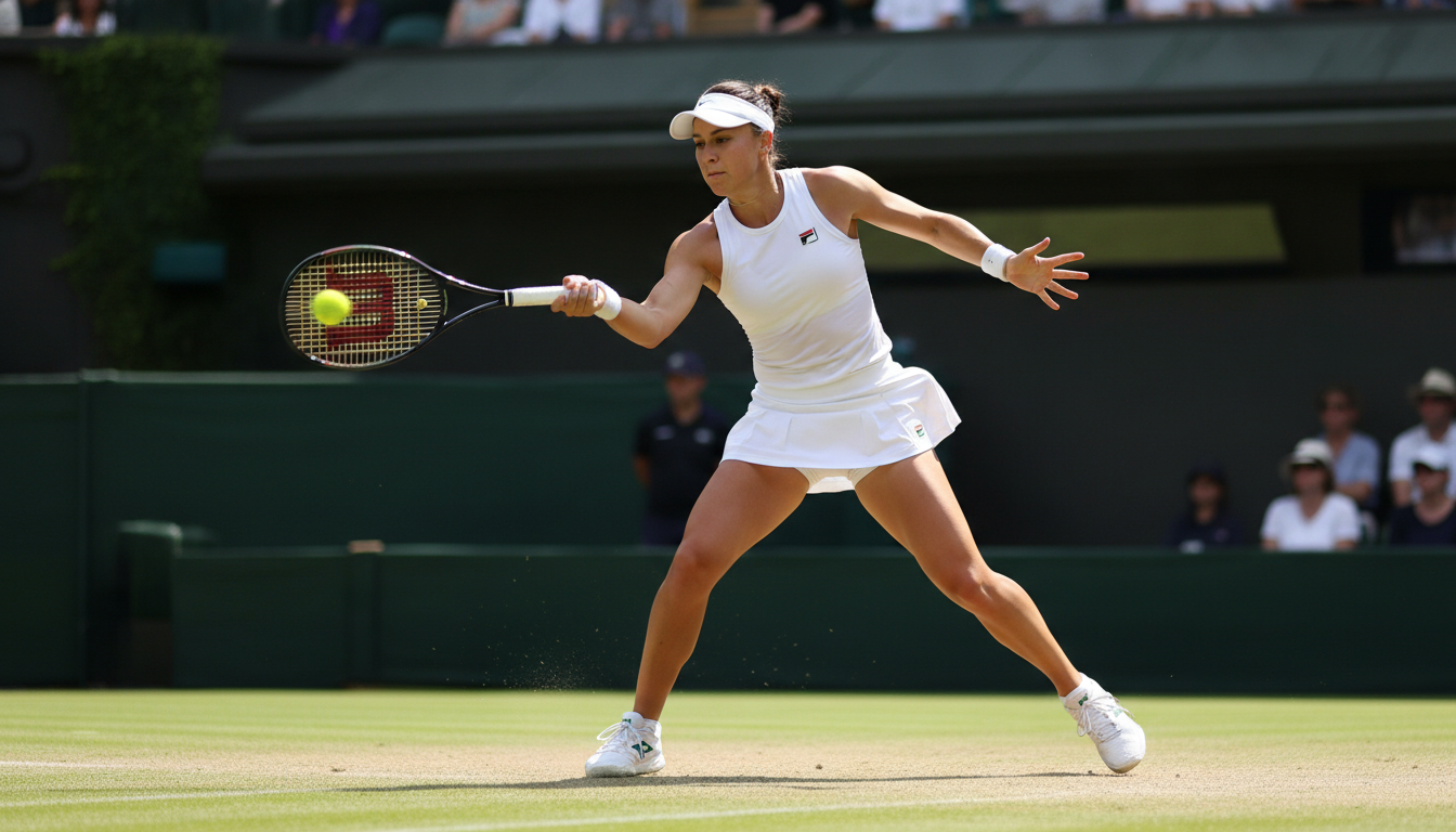 Milli Tenisçi Zeynep Sönmez, Wimbledon'da İkinci Turda Claire Liu ile Karşılaşıyor