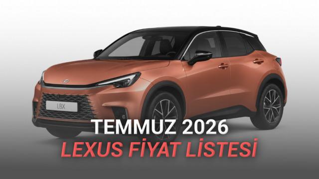 Lexus Temmuz 2026 Fiyat Listesi: Hibrit SUV Modellerinde 2,7 Milyon TL'ye Varan İndirim
