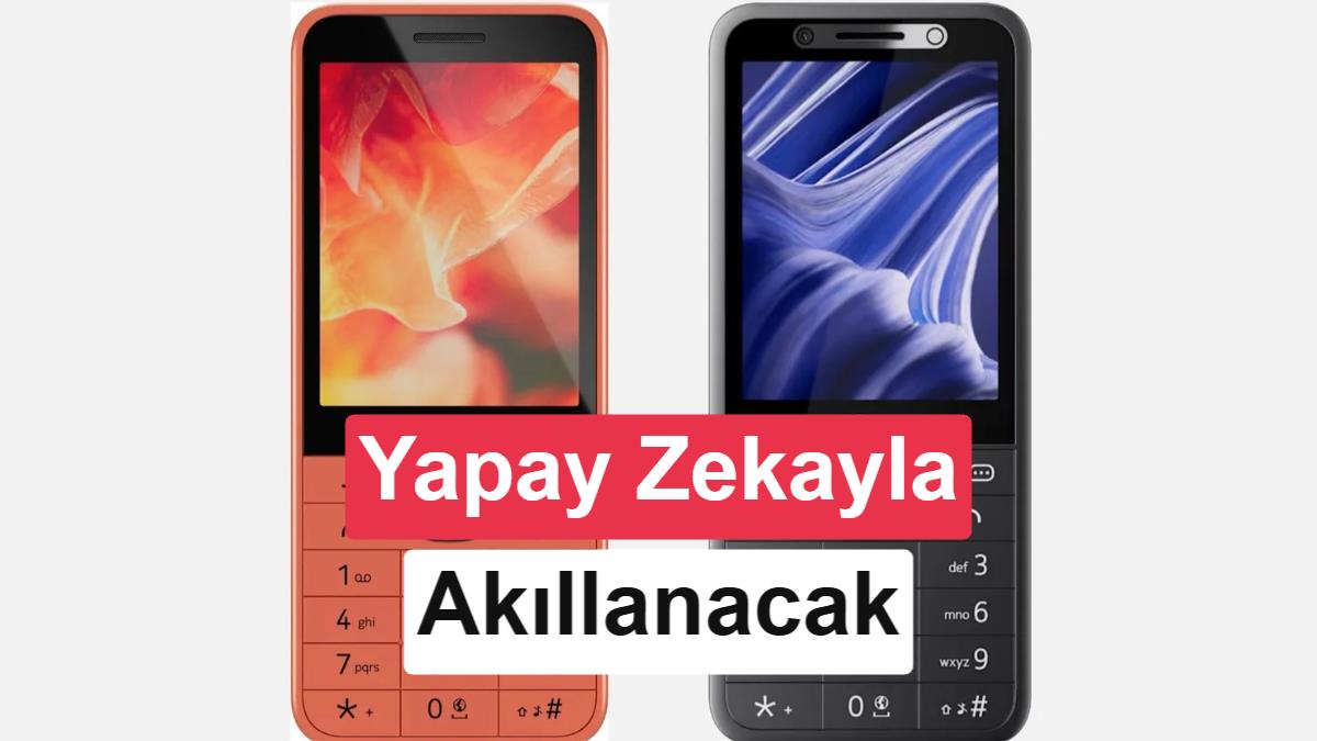 Nokia'dan Sürpriz Hamle: Tuşlu Telefonlara Yapay Zeka Geliyor