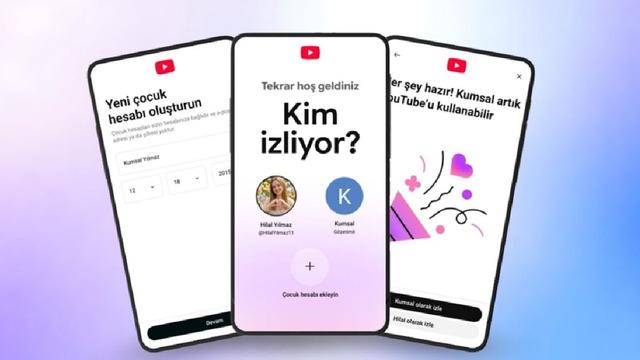 YouTube, Türkiye'deki Çocuklar İçin Gözetimli Hesaplar Özelliğini Kullanıma Sundu