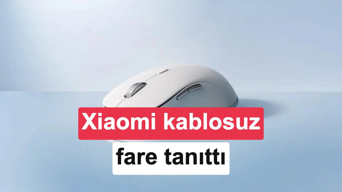 Xiaomi Wireless Mouse 4 Pro Tanıtıldı: Cam Üzerinde Çalışan Uygun Fiyatlı Fare