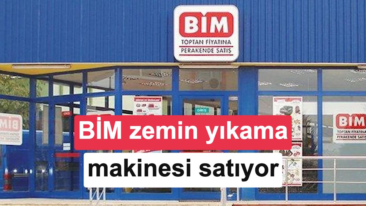 BİM'den Sürpriz Hamle: 159 Bin TL'lik Endüstriyel Temizlik Makineleri Satışa Çıkıyor