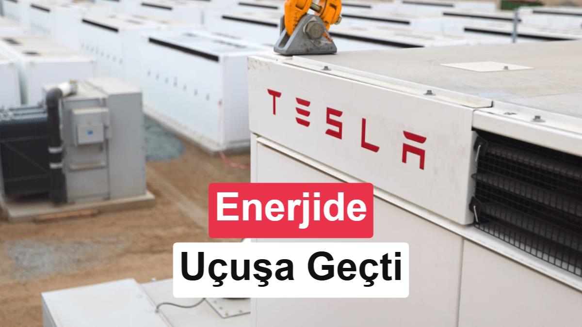 Tesla'nın Enerji Depolama Kurulumlarında Dev Büyüme: 13,5 GWh Kapasiteye Ulaşıldı