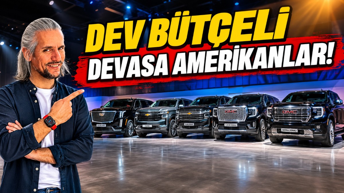 General Motors'un İkonik Amerikan SUV ve Pickup Modelleri Türkiye'de