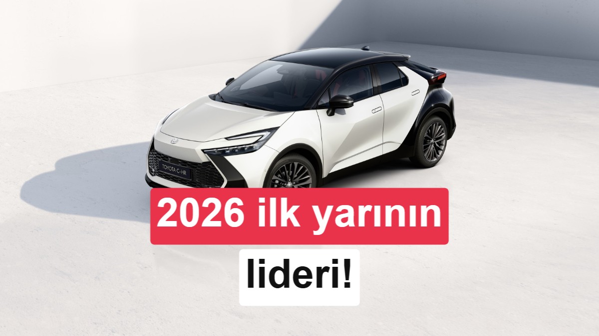 Toyota C-HR Hybrid, 2024'ün İlk Yarısında Türkiye SUV Pazarının Lideri Oldu
