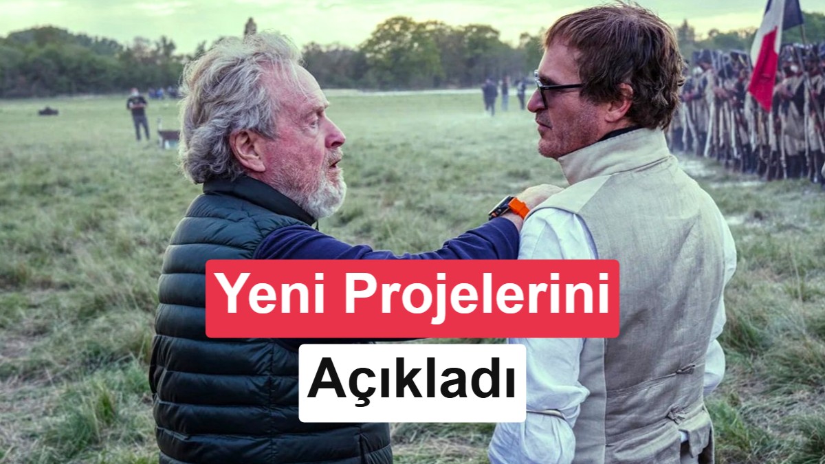Ridley Scott'tan Üç Yeni Film: Define Adası, Savaş ve Western Projeleri